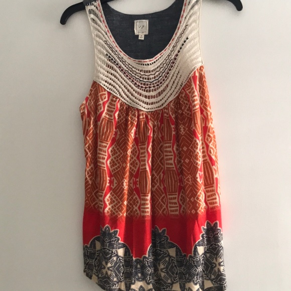 Anthropologie top sleeveless - Picture 2 of 3